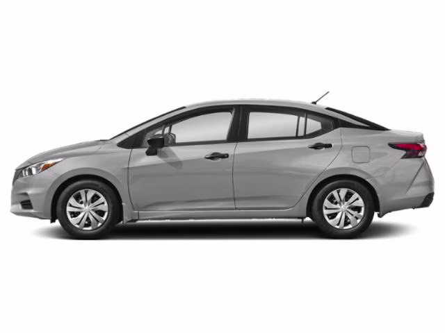 2021 Brilliant Silver Metallic Nissan Versa 1.6 SV FWD Sedan