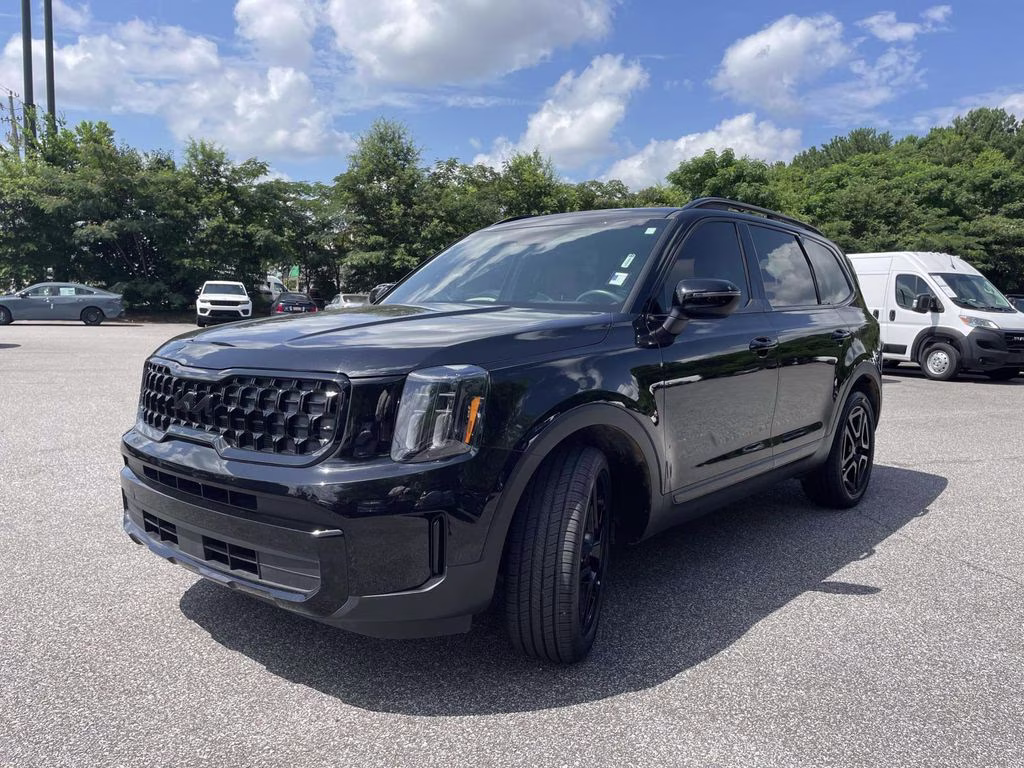 2025 Ebony Black Kia Telluride EX X-Line AWD SUV