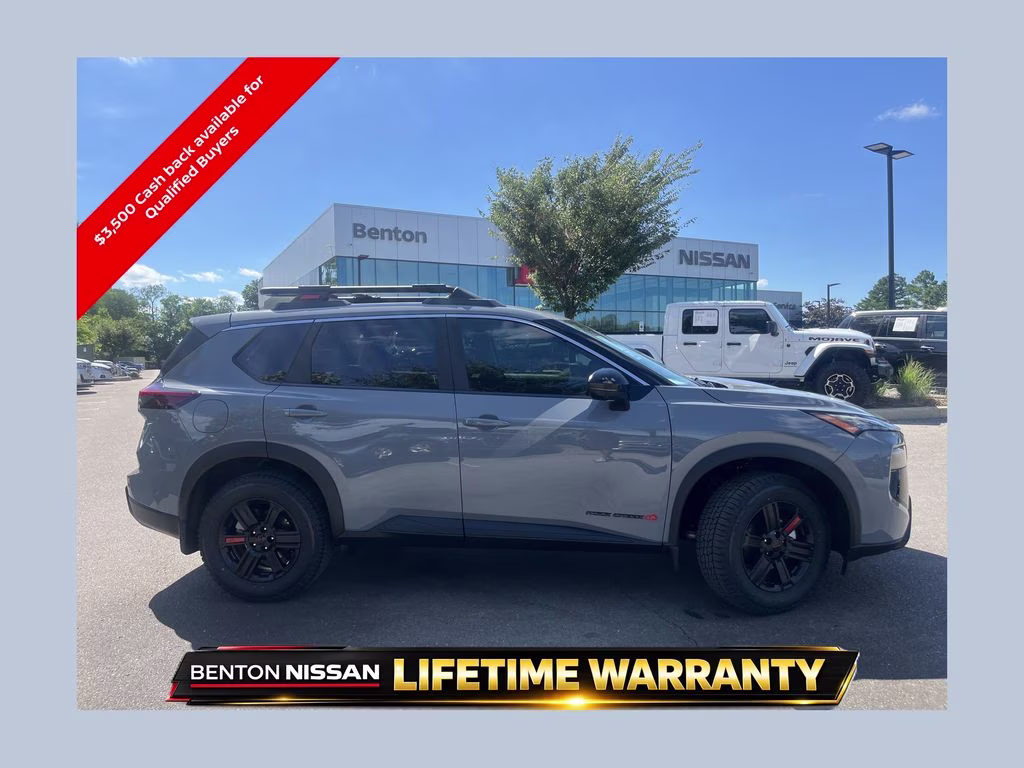 2026 Boulder Gray Pearl Nissan Rogue Rock Creek AWD SUV