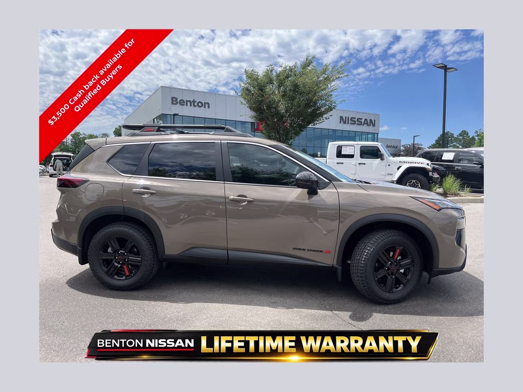 2026 Baja Storm Metallic Nissan Rogue Rock Creek AWD SUV