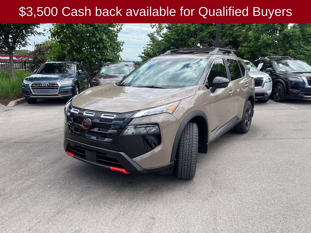 2026 Baja Storm Metallic Nissan Rogue Rock Creek AWD SUV