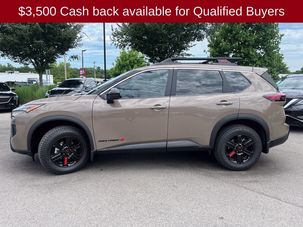 2026 Baja Storm Metallic Nissan Rogue Rock Creek AWD SUV