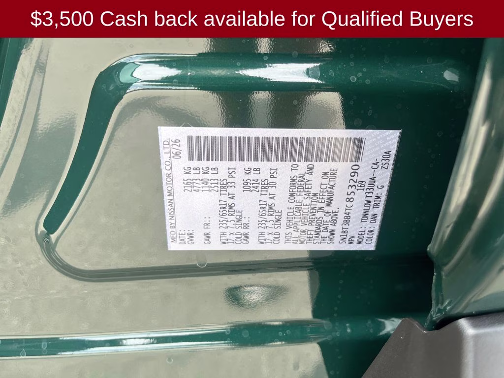 2026 Obsidian Green Nissan Rogue Rock Creek AWD SUV