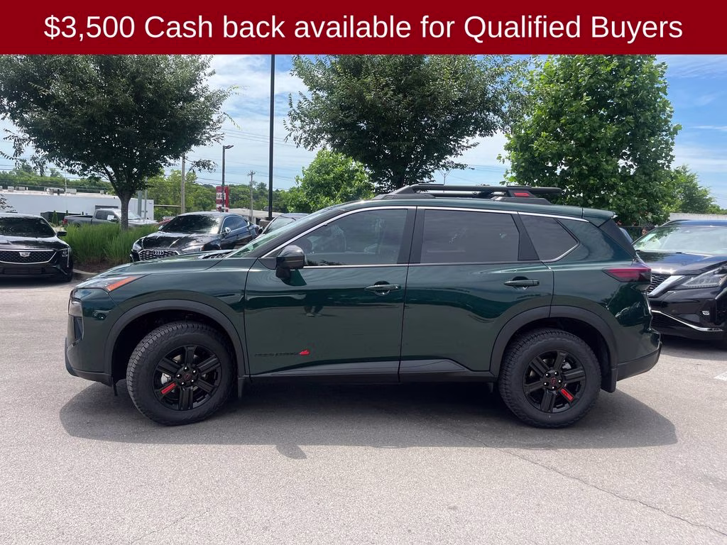 2026 Obsidian Green Nissan Rogue Rock Creek AWD SUV