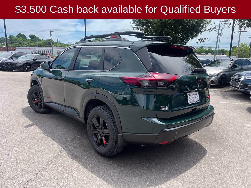2026 Obsidian Green Nissan Rogue Rock Creek AWD SUV
