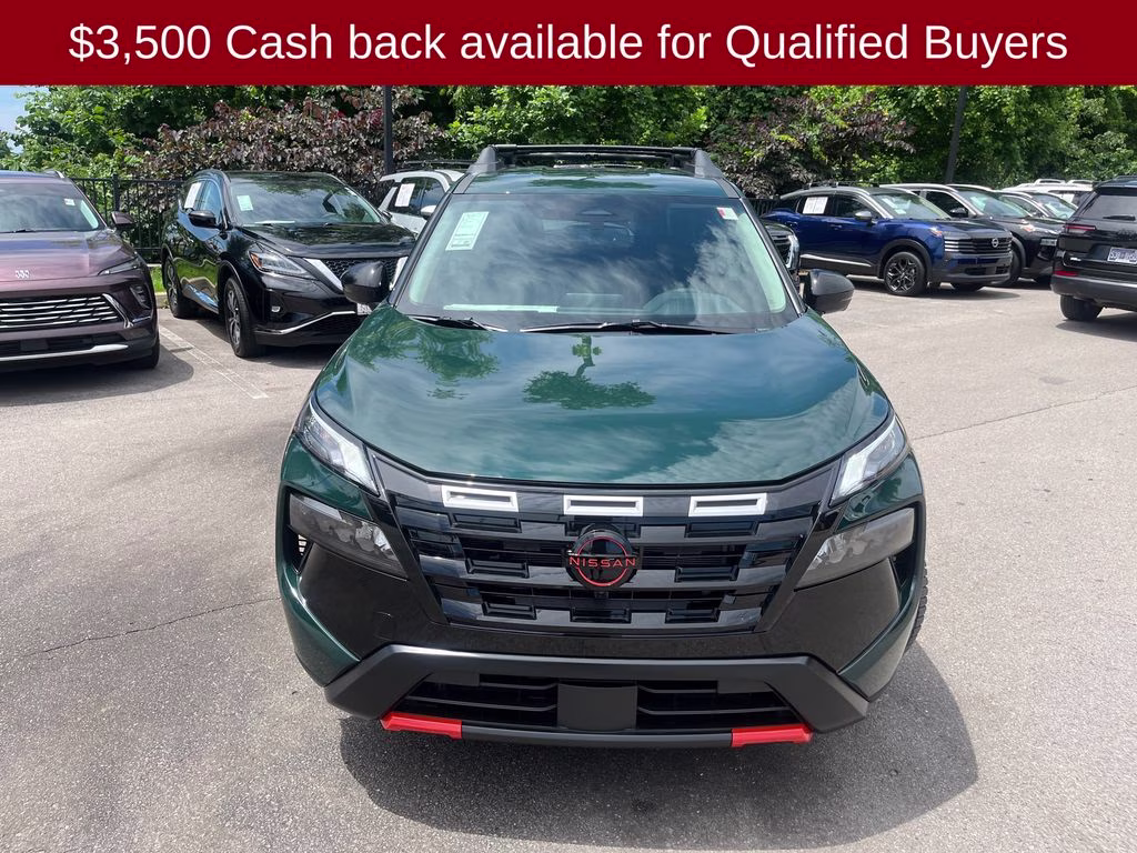 2026 Obsidian Green Nissan Rogue Rock Creek AWD SUV