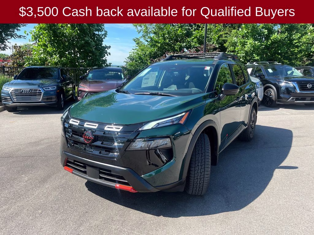 2026 Obsidian Green Nissan Rogue Rock Creek AWD SUV