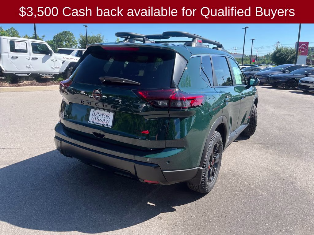 2026 Obsidian Green Nissan Rogue Rock Creek AWD SUV