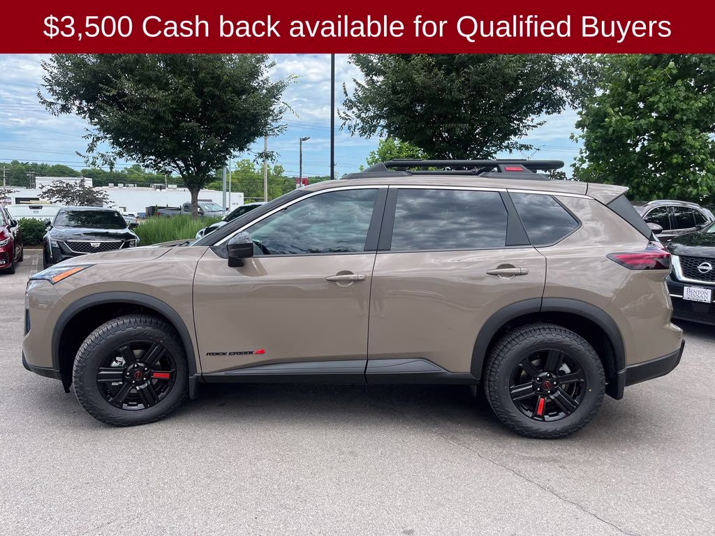 2026 Baja Storm Metallic Nissan Rogue Rock Creek AWD SUV