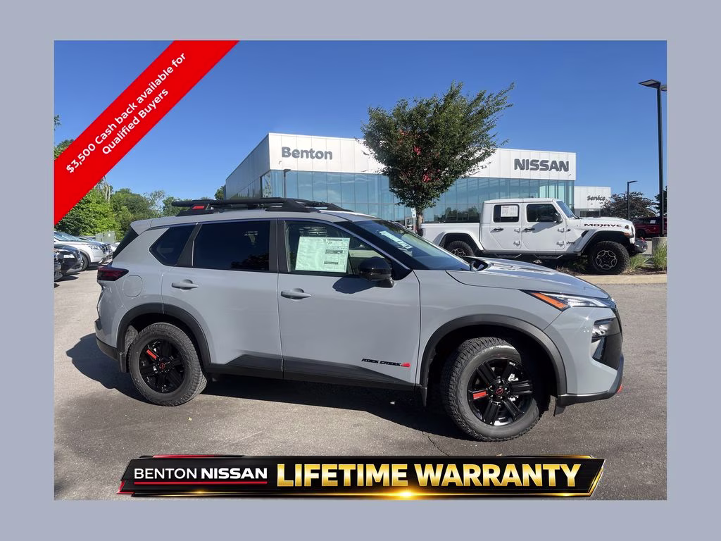 2026 Boulder Gray Pearl Nissan Rogue Rock Creek AWD SUV