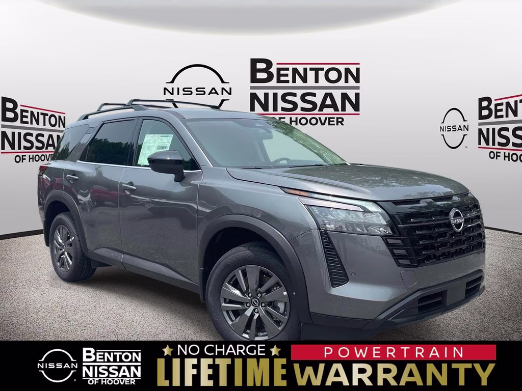 2026 Gun Metallic Nissan Pathfinder SV FWD SUV