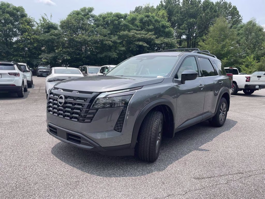 2026 Gun Metallic Nissan Pathfinder SV FWD SUV