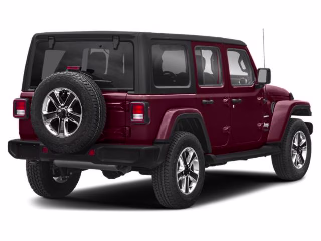 2021 Snazzberry Pearlcoat Jeep Wrangler Unlimited Sahara High Altitude 4X4 SUV