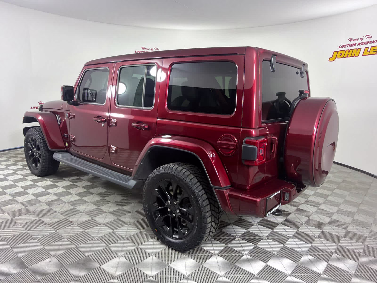 2021 Snazzberry Pearlcoat Jeep Wrangler Unlimited Sahara High Altitude 4X4 SUV