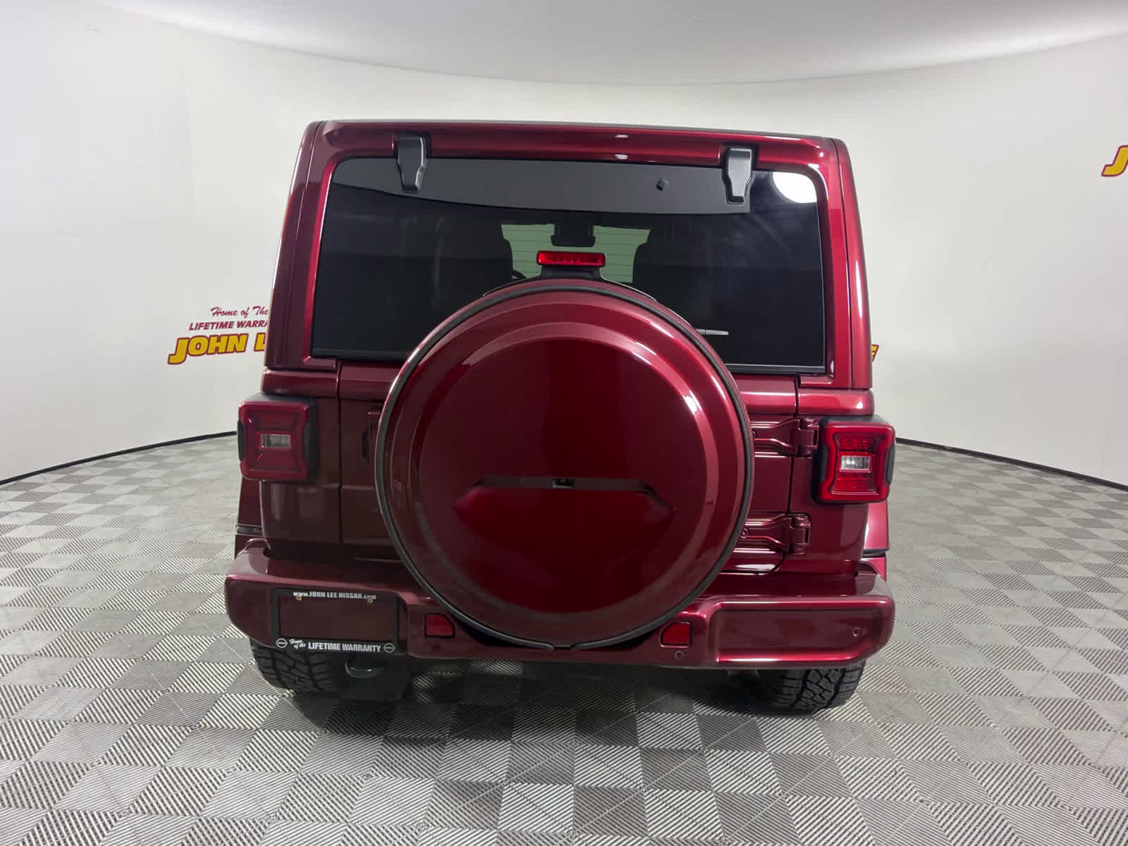 2021 Snazzberry Pearlcoat Jeep Wrangler Unlimited Sahara High Altitude 4X4 SUV