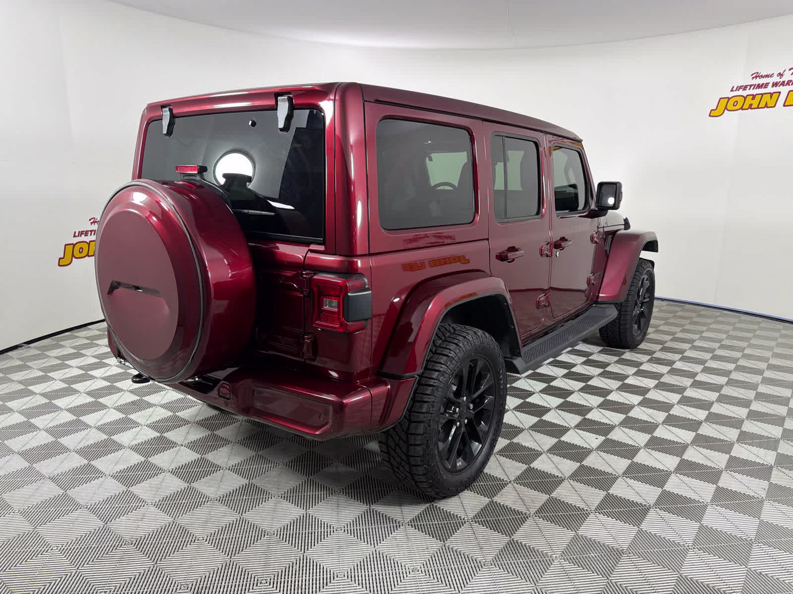 2021 Snazzberry Pearlcoat Jeep Wrangler Unlimited Sahara High Altitude 4X4 SUV