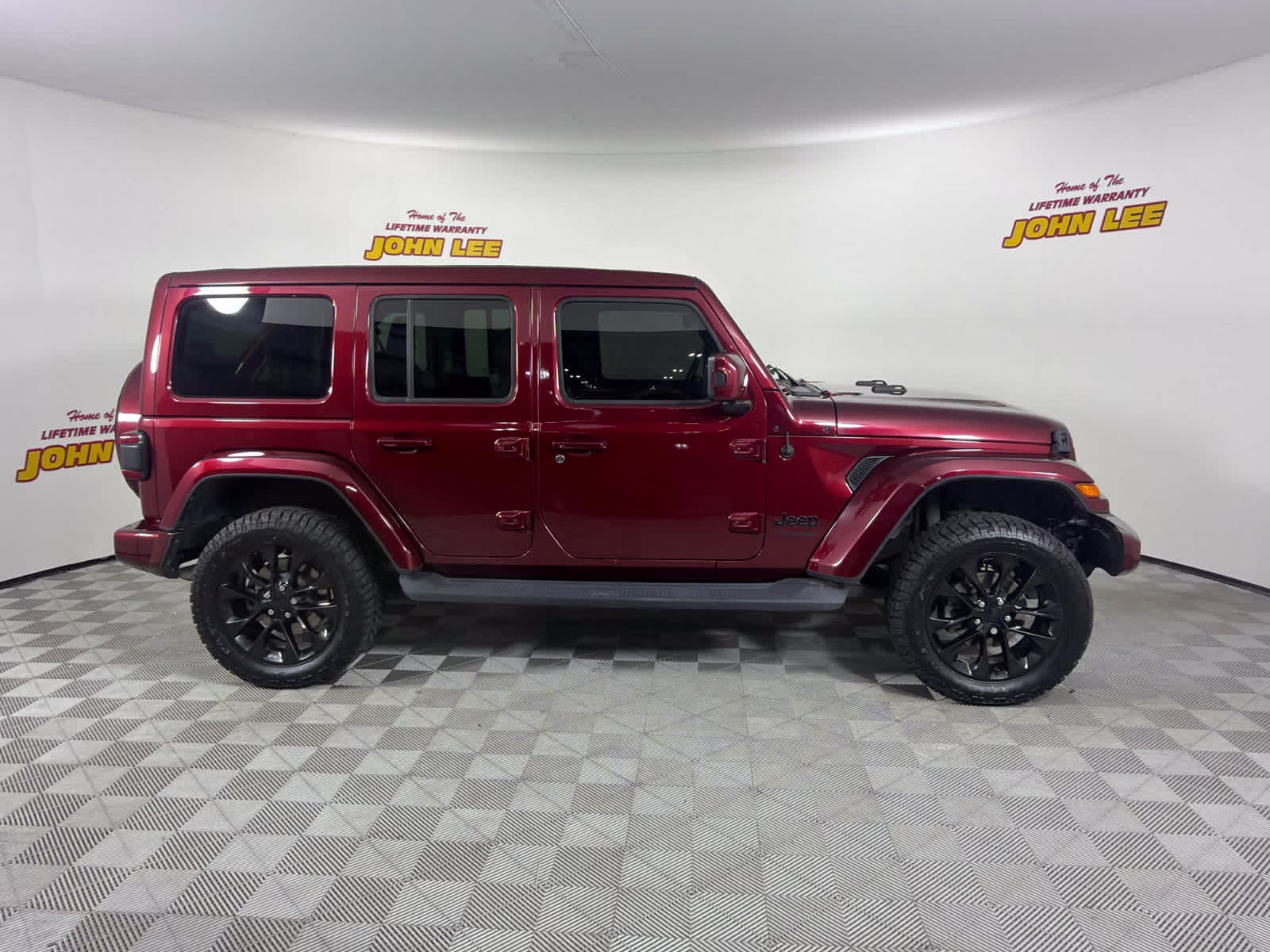 2021 Snazzberry Pearlcoat Jeep Wrangler Unlimited Sahara High Altitude 4X4 SUV