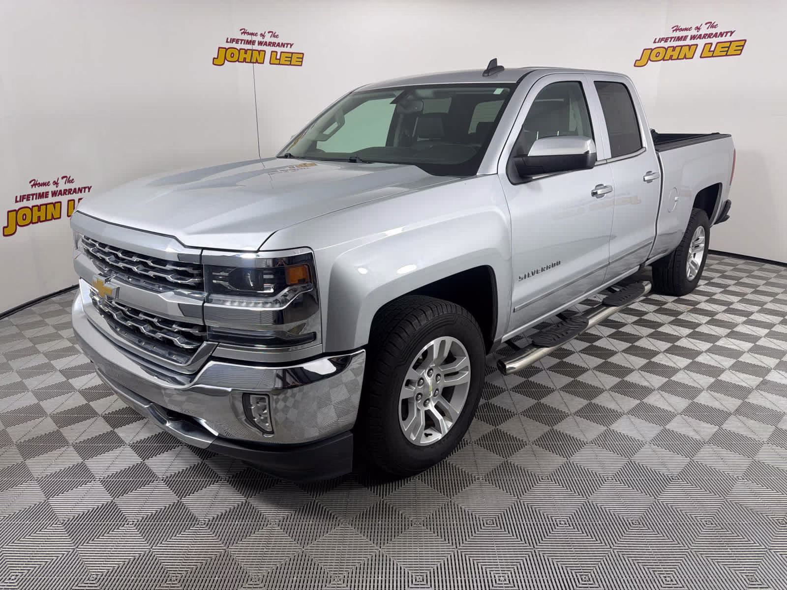 2018 Silver Ice Metallic Chevrolet Silverado 1500 LTZ RWD Truck