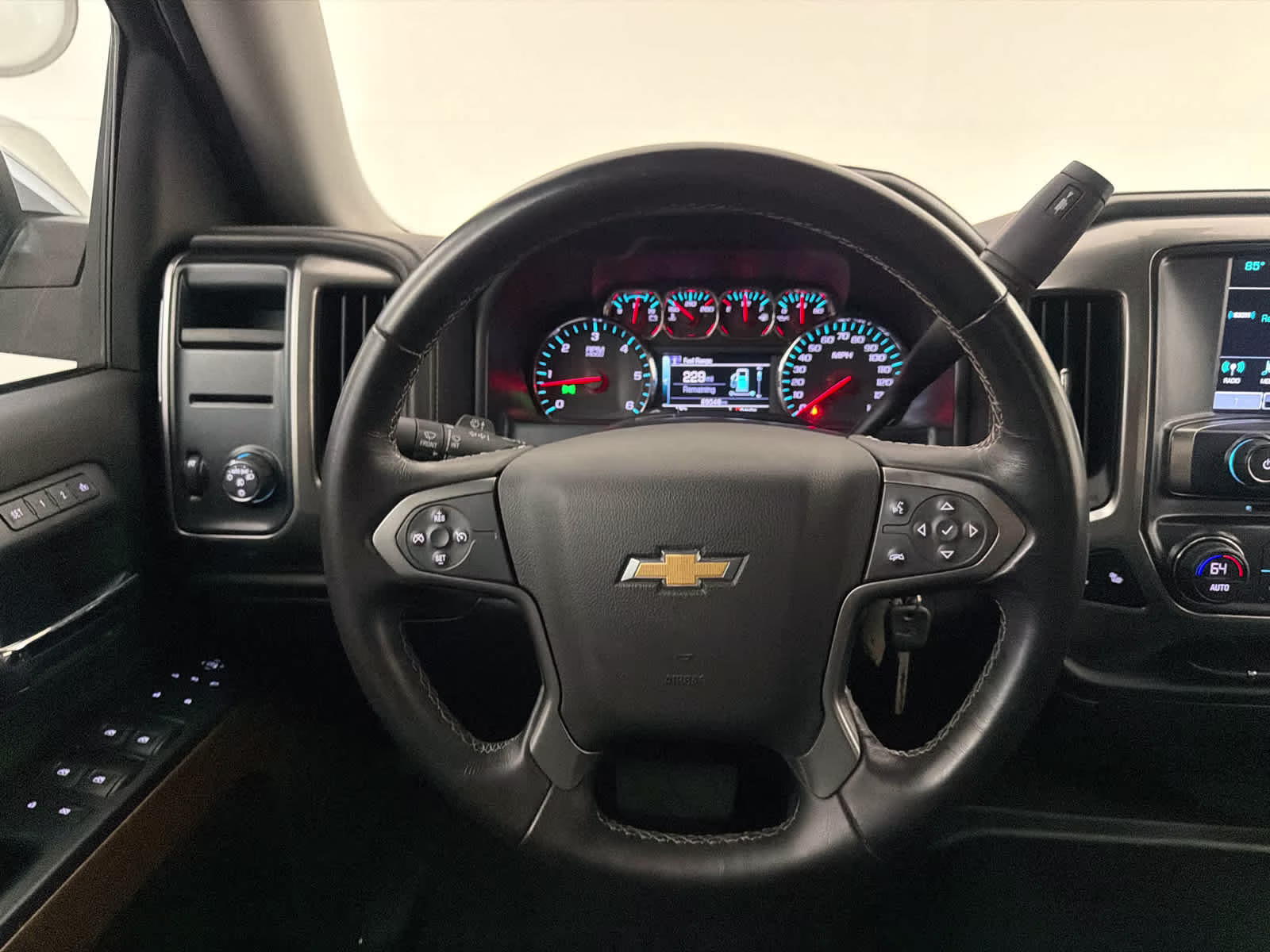 2018 Silver Ice Metallic Chevrolet Silverado 1500 LTZ RWD Truck