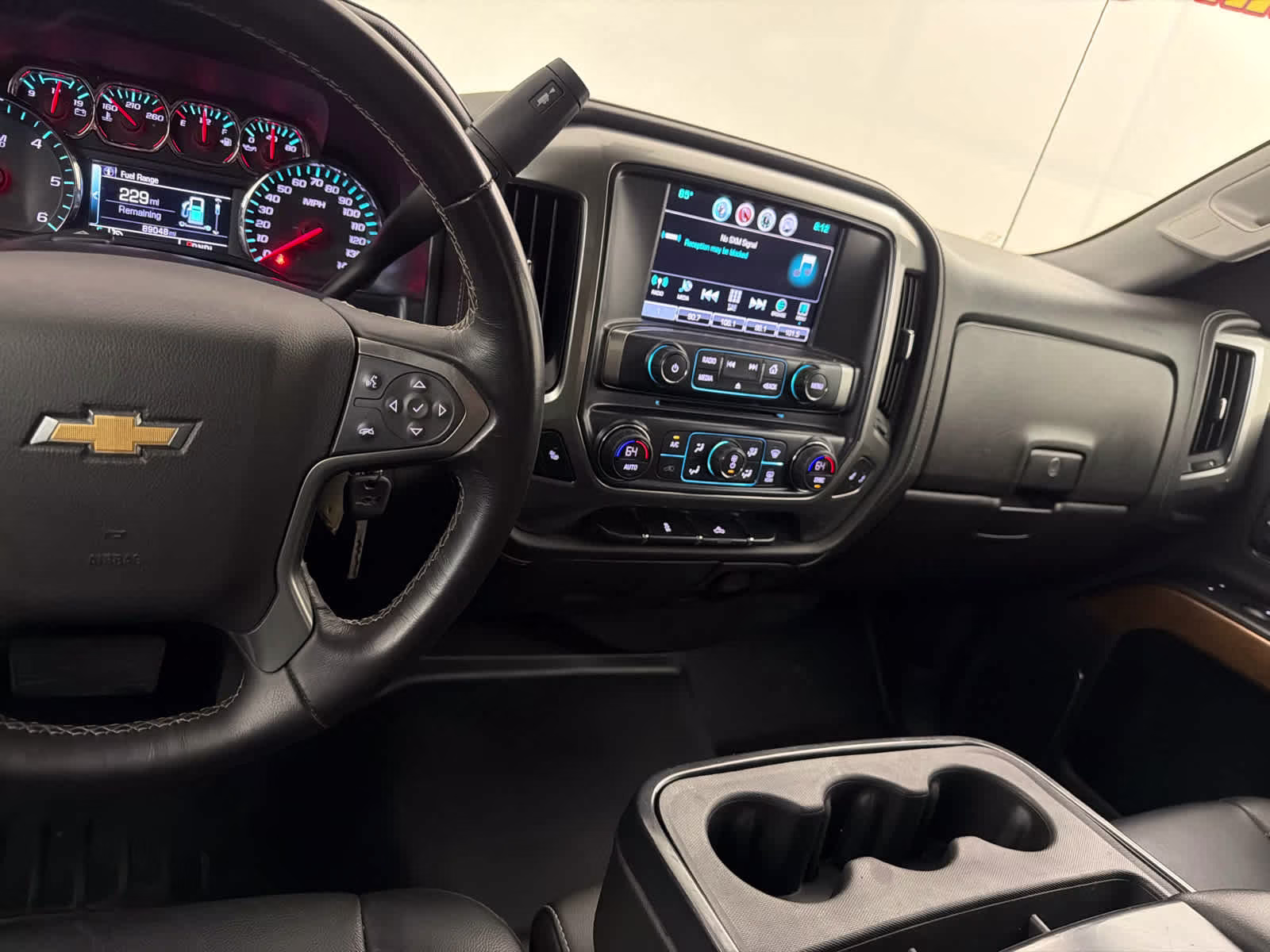 2018 Silver Ice Metallic Chevrolet Silverado 1500 LTZ RWD Truck