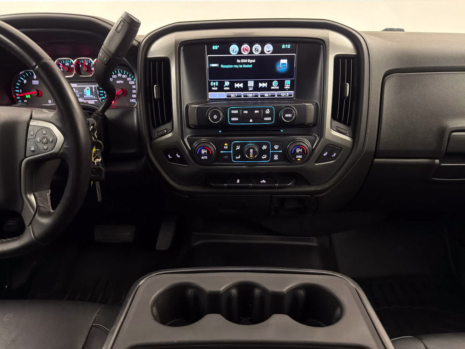 2018 Silver Ice Metallic Chevrolet Silverado 1500 LTZ RWD Truck