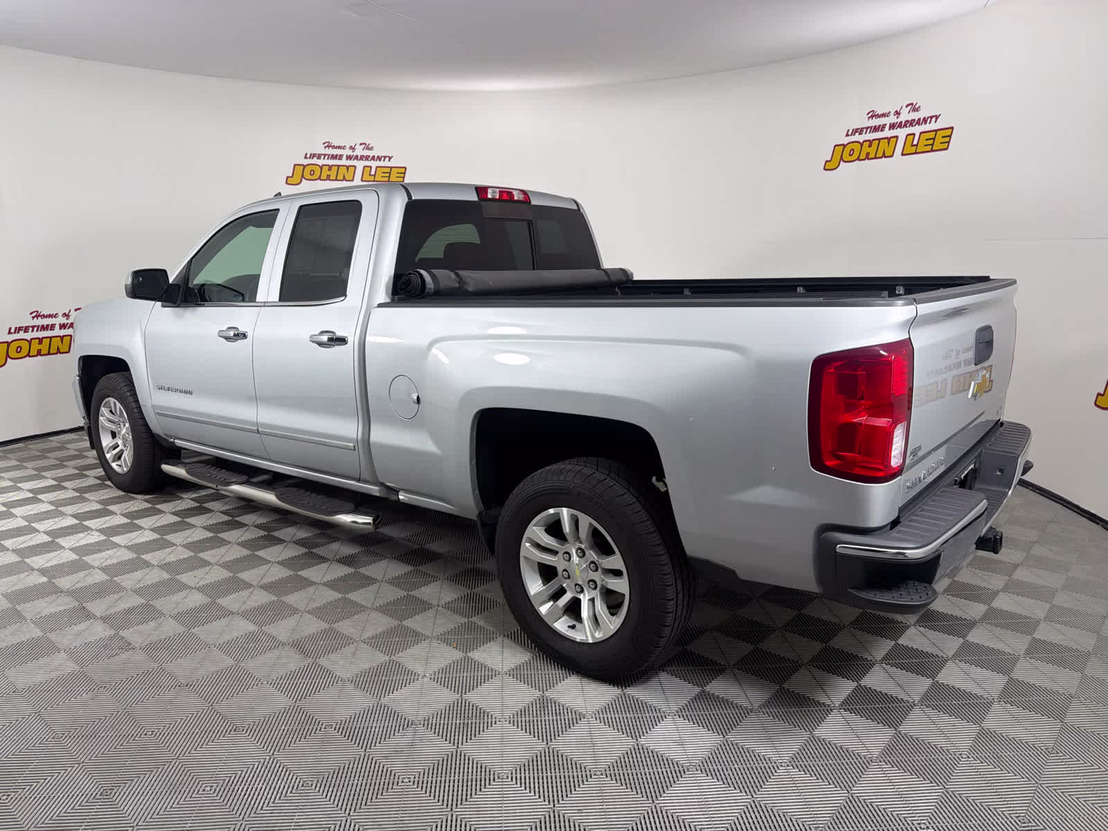 2018 Silver Ice Metallic Chevrolet Silverado 1500 LTZ RWD Truck