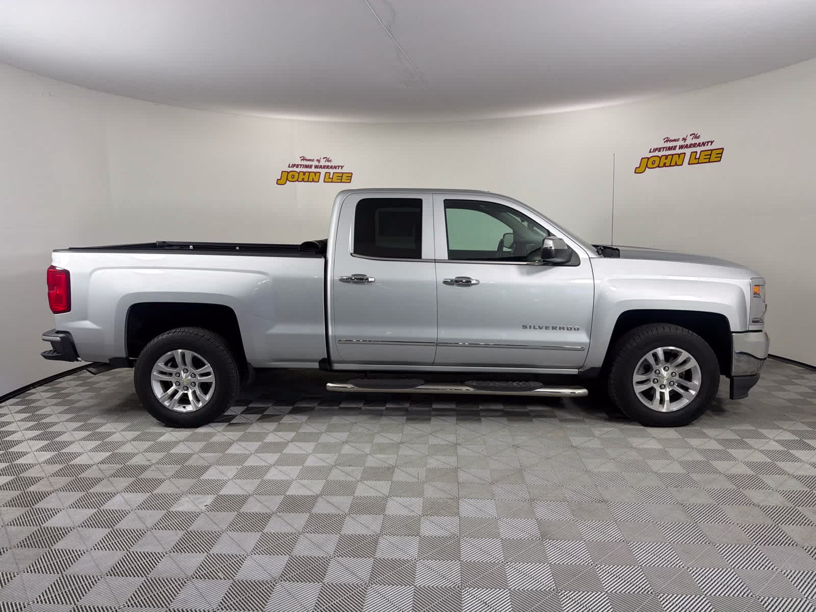 2018 Silver Ice Metallic Chevrolet Silverado 1500 LTZ RWD Truck
