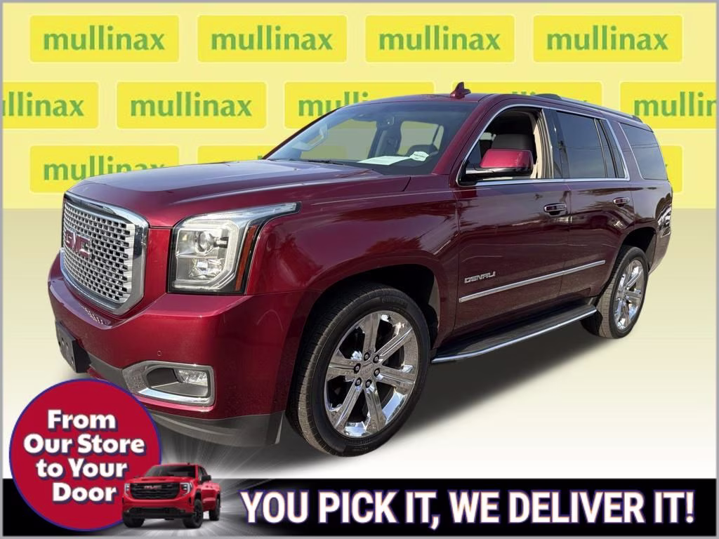 2017 Crimson Red Tintcoat GMC Yukon Denali 4X4 SUV