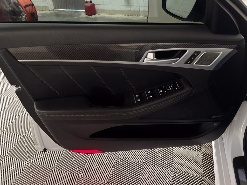 2018 Casablanca White Genesis G80 3.3T Sport RWD Sedan