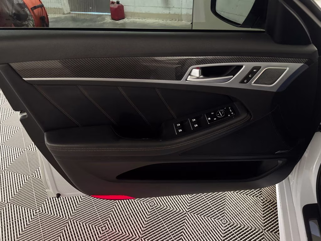 2018 Casablanca White Genesis G80 3.3T Sport RWD Sedan
