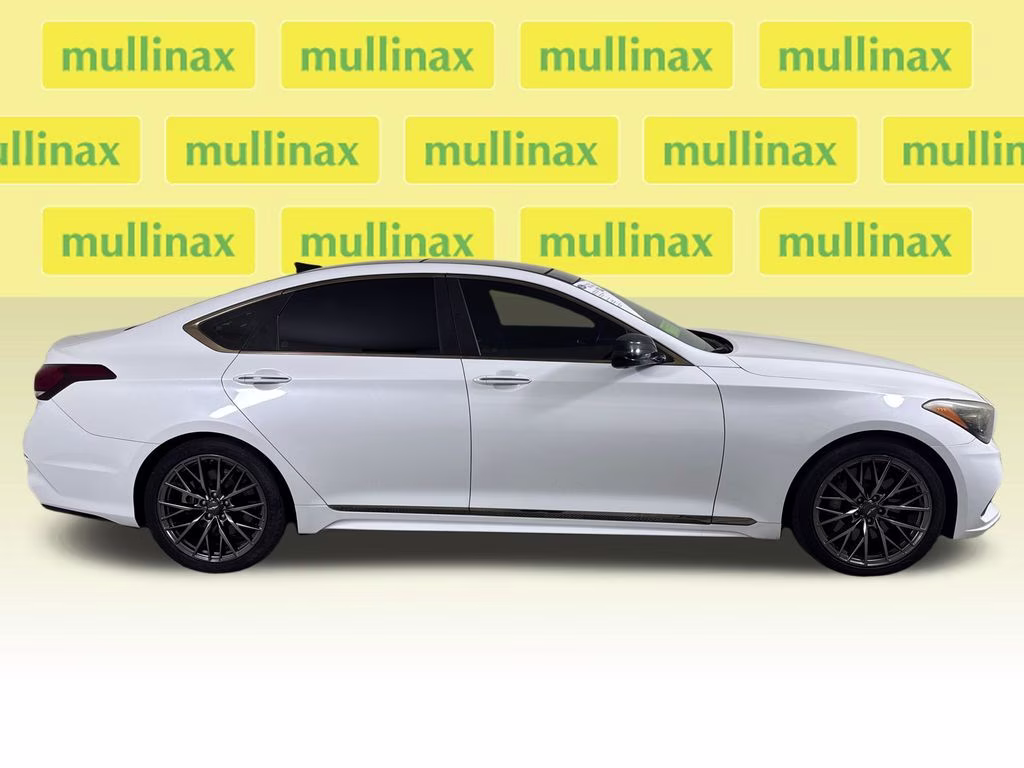2018 Casablanca White Genesis G80 3.3T Sport RWD Sedan