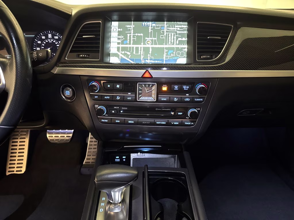 2018 Casablanca White Genesis G80 3.3T Sport RWD Sedan