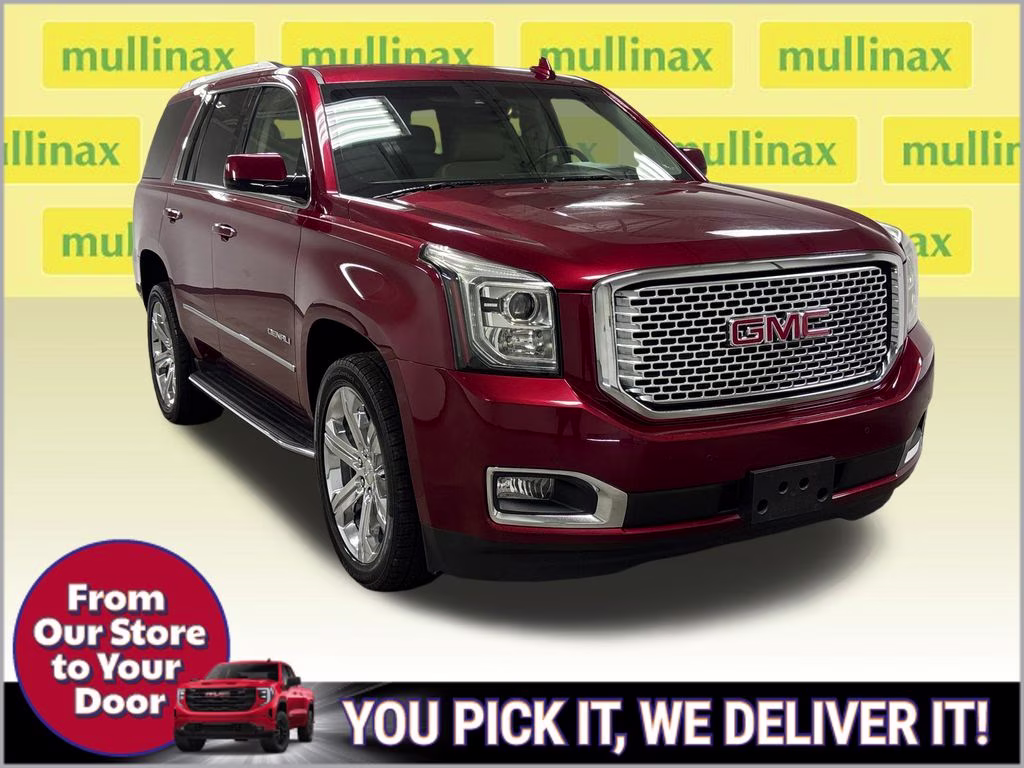 2017 Crimson Red Tintcoat GMC Yukon Denali 4X4 SUV