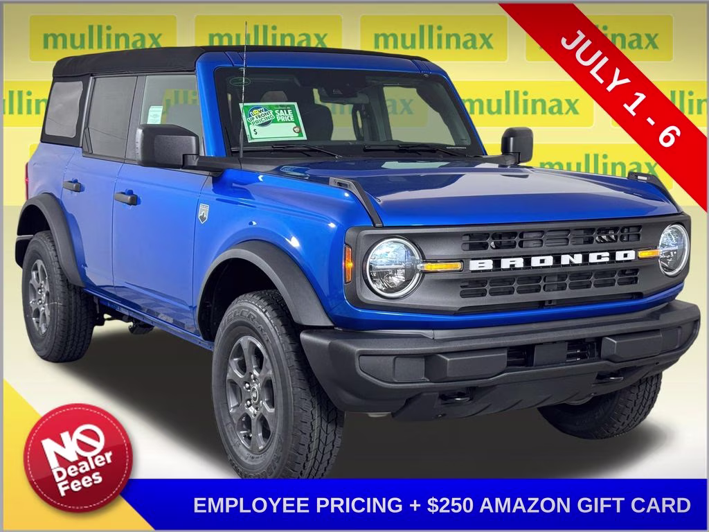 2026 Velocity Blue Metallic Ford Bronco Big Bend 4X4 SUV