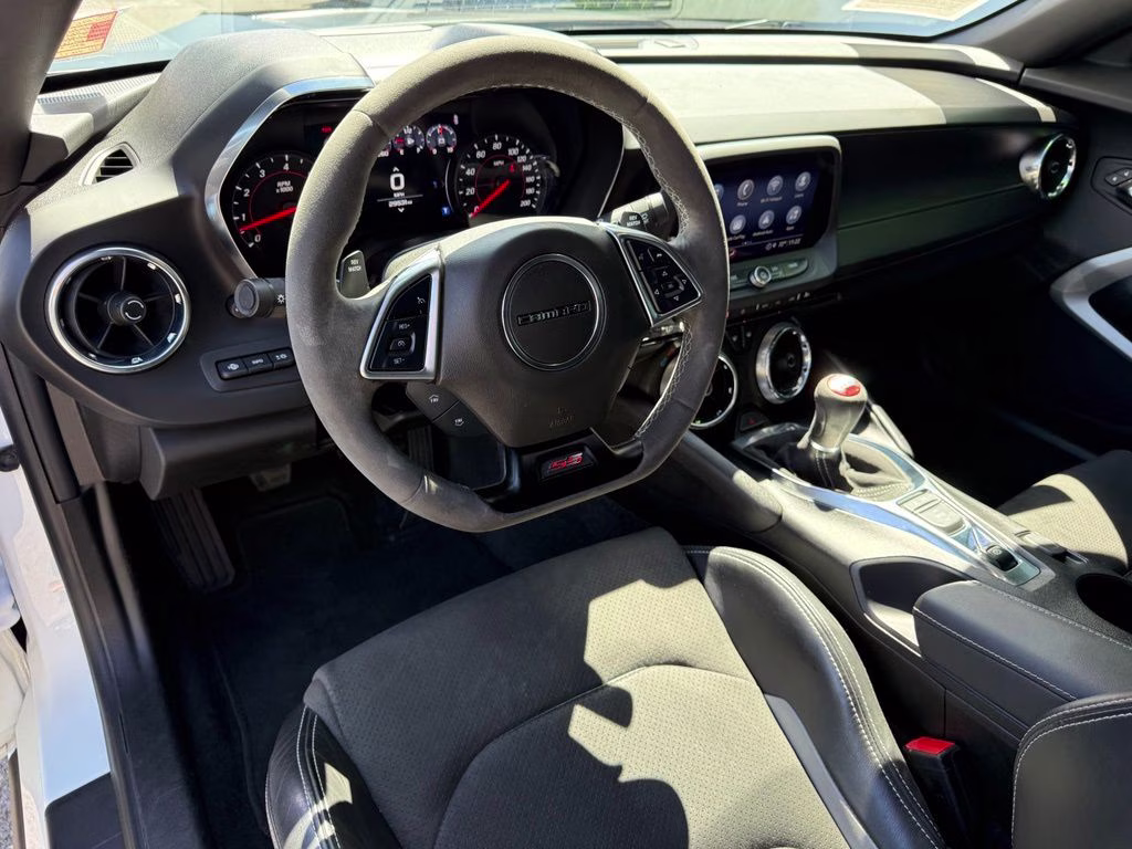 2021 Summit White Chevrolet Camaro SS RWD Coupe