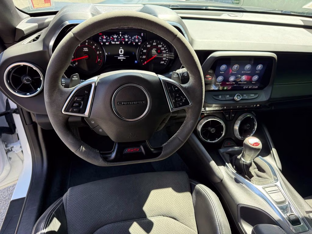 2021 Summit White Chevrolet Camaro SS RWD Coupe