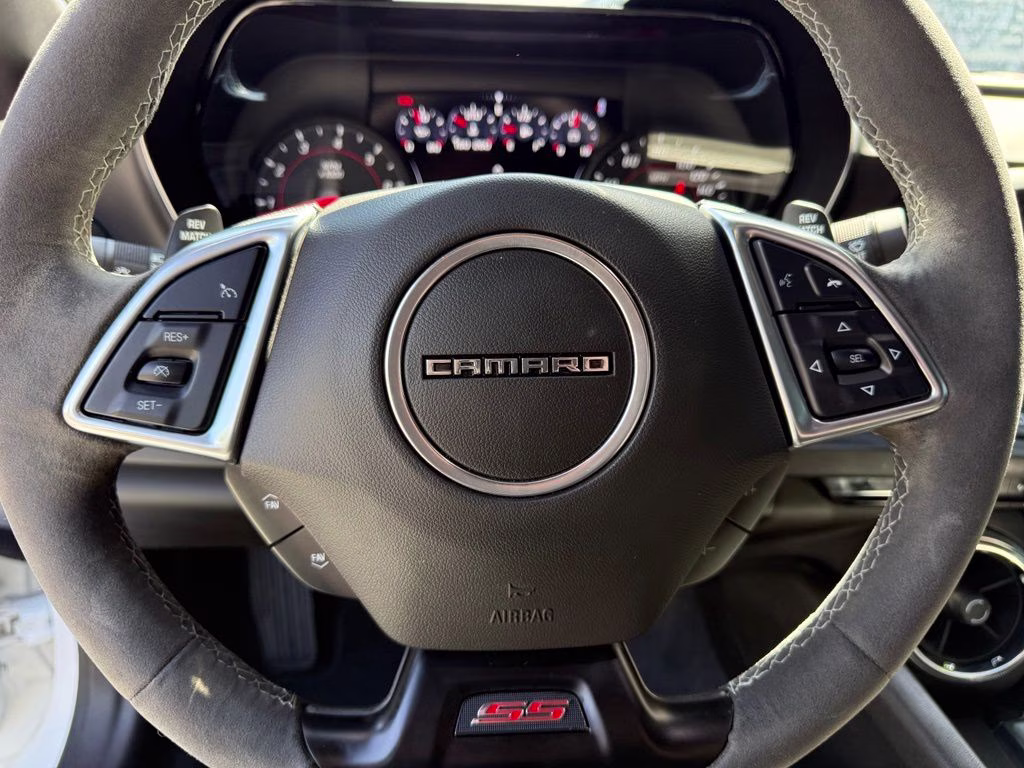 2021 Summit White Chevrolet Camaro SS RWD Coupe