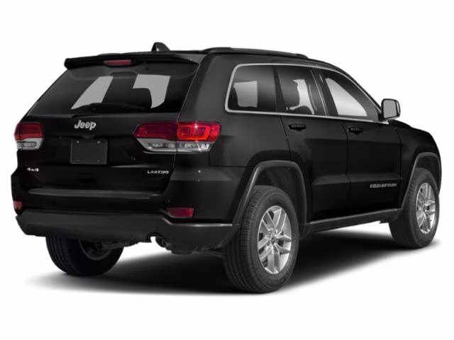 2020 Diamond Black Crystal Pearlcoat Jeep Grand Cherokee Laredo E RWD SUV