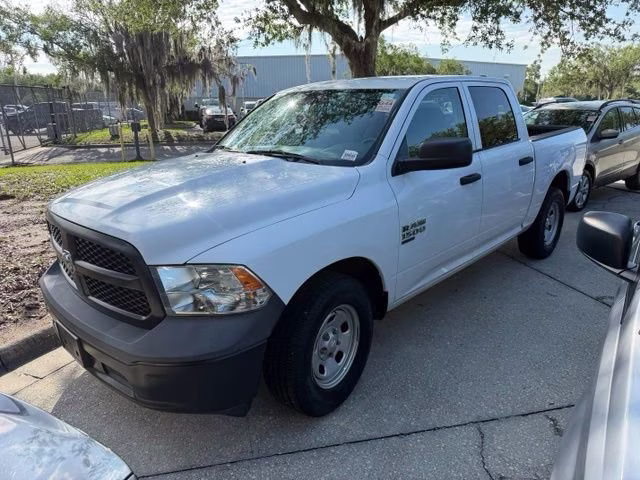 2019 Bright White Clearcoat Ram 1500 Classic Tradesman RWD Truck