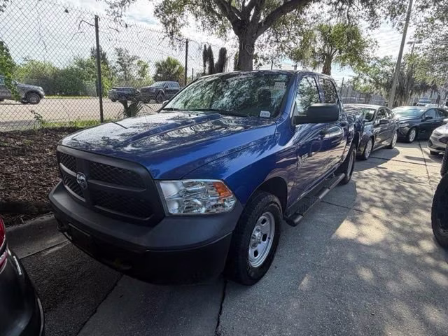 2019 Blue Streak Pearlcoat Ram 1500 Classic Tradesman 4X4 Truck