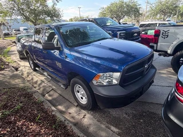 2019 Blue Streak Pearlcoat Ram 1500 Classic Tradesman 4X4 Truck