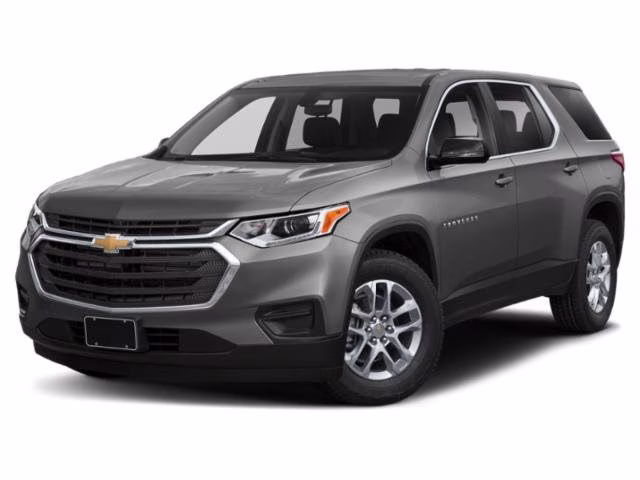 2020 Satin Steel Metallic Chevrolet Traverse LS AWD SUV
