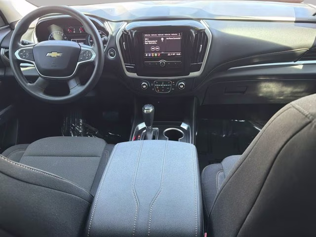 2020 Satin Steel Metallic Chevrolet Traverse LS AWD SUV