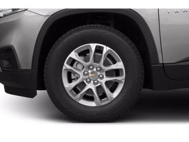 2020 Satin Steel Metallic Chevrolet Traverse LS AWD SUV