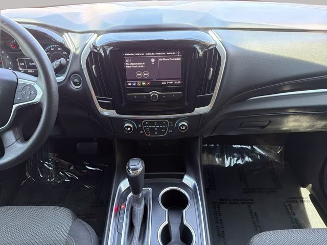 2020 Satin Steel Metallic Chevrolet Traverse LS AWD SUV