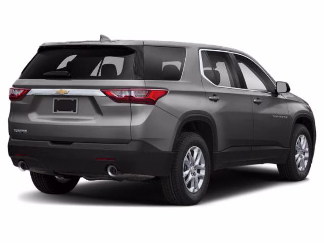 2020 Satin Steel Metallic Chevrolet Traverse LS AWD SUV