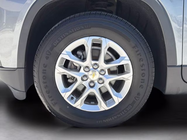 2020 Satin Steel Metallic Chevrolet Traverse LS AWD SUV