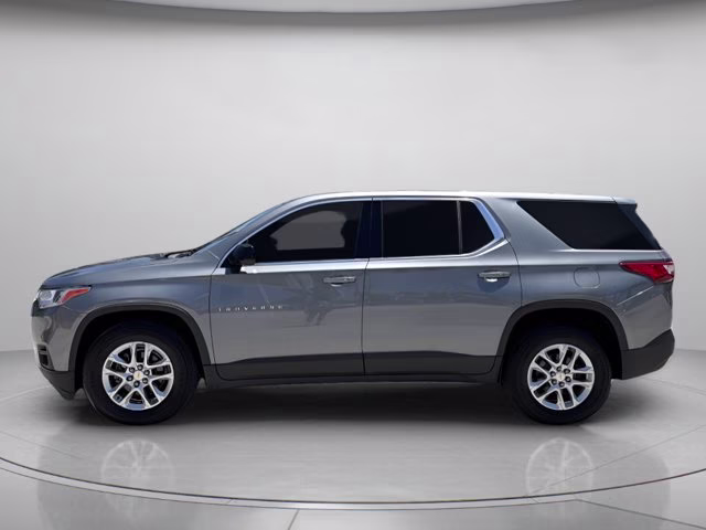 2020 Satin Steel Metallic Chevrolet Traverse LS AWD SUV