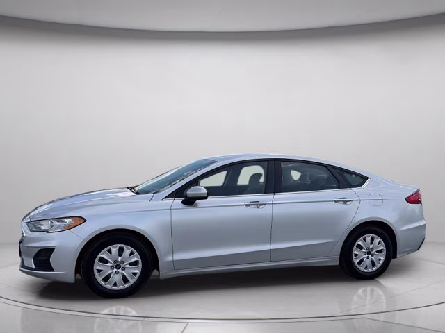 2019 Ingot Silver Ford Fusion S FWD Sedan