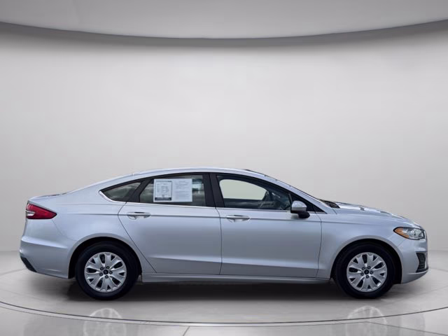 2019 Ingot Silver Ford Fusion S FWD Sedan